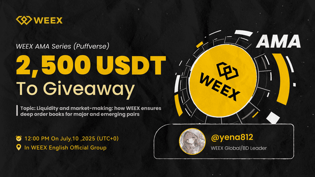 WEEX AMA Recap: Liquidity and Market-Making — How WEEX Ensures Deep Order Books