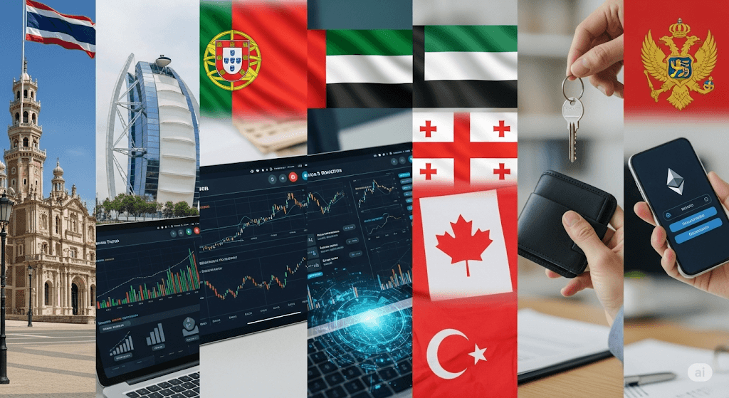 De plus en plus de pays permettent d'effectuer des achats immobiliers en crypto.