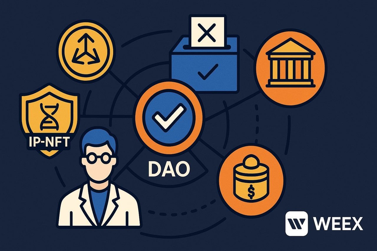 تحلیل بنیادی توکن های DeSci؛ ارزیابی توکن های حاکمیتی و مدل های تأمین مالی DAO