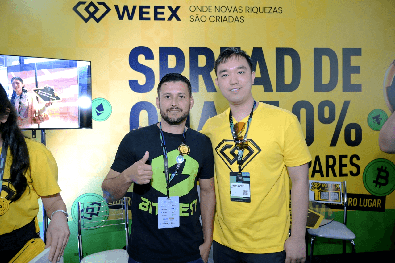 WEEX in BlockchainRIO
