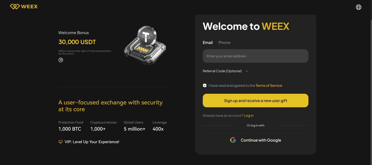 2025 WEEX Exchange Kılavuzu: Yeni Başlayanlar İçin Güvenli ve Kullanımı Kolay Bir Kripto Alım Satım Platformu