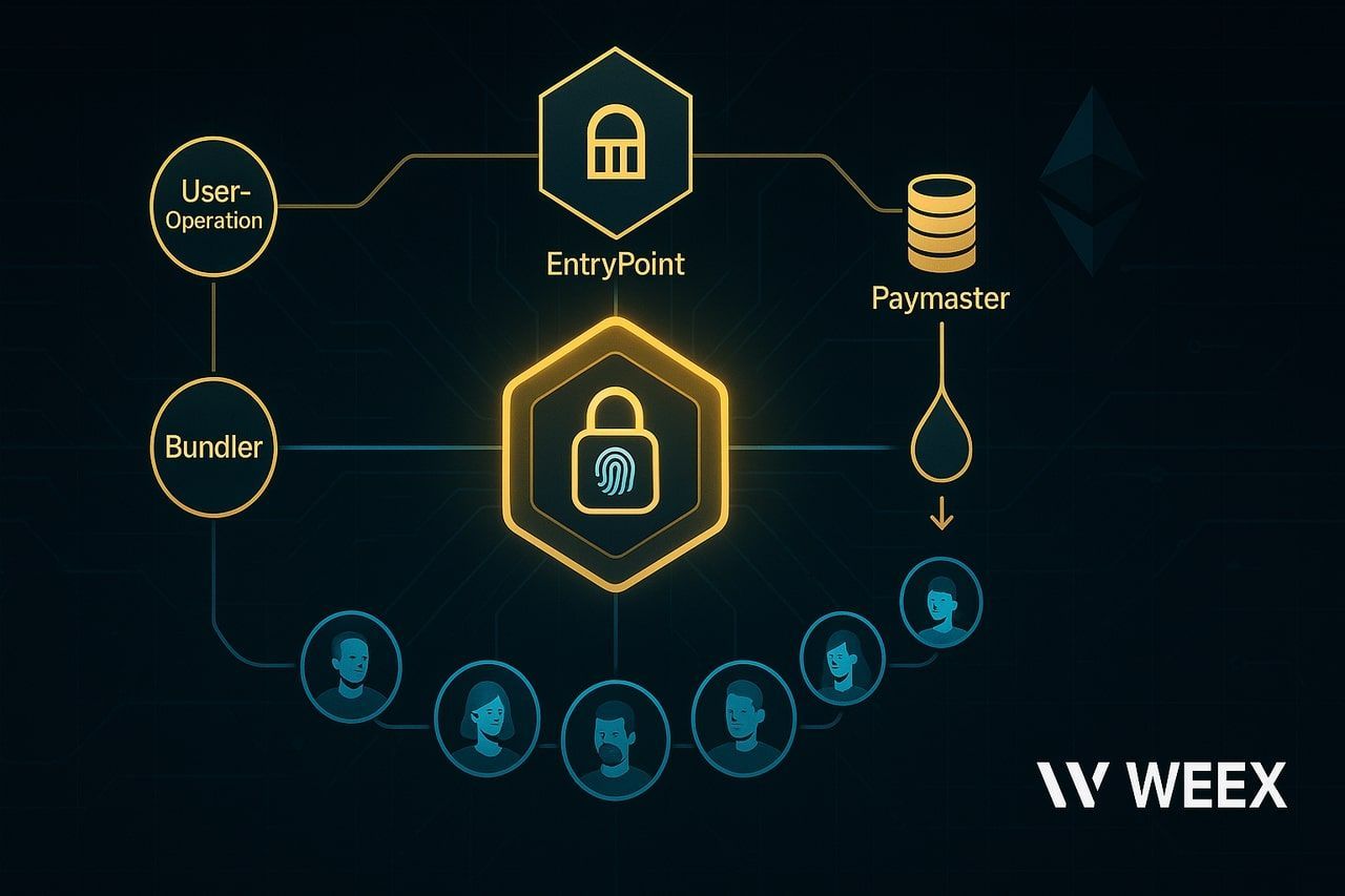ERC-4337 و بازیابی اجتماعی در WEEX؛ آینده امنیت وب۳ با Account Abstraction