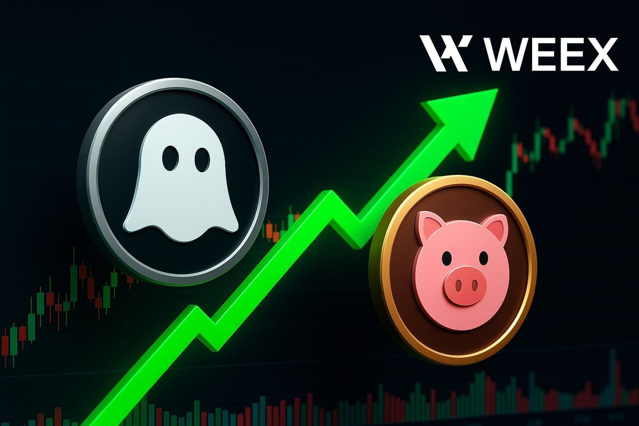 GHOST و PIGGY در New Listings WEEX: چطور سریع اما امن وارد شویم؟