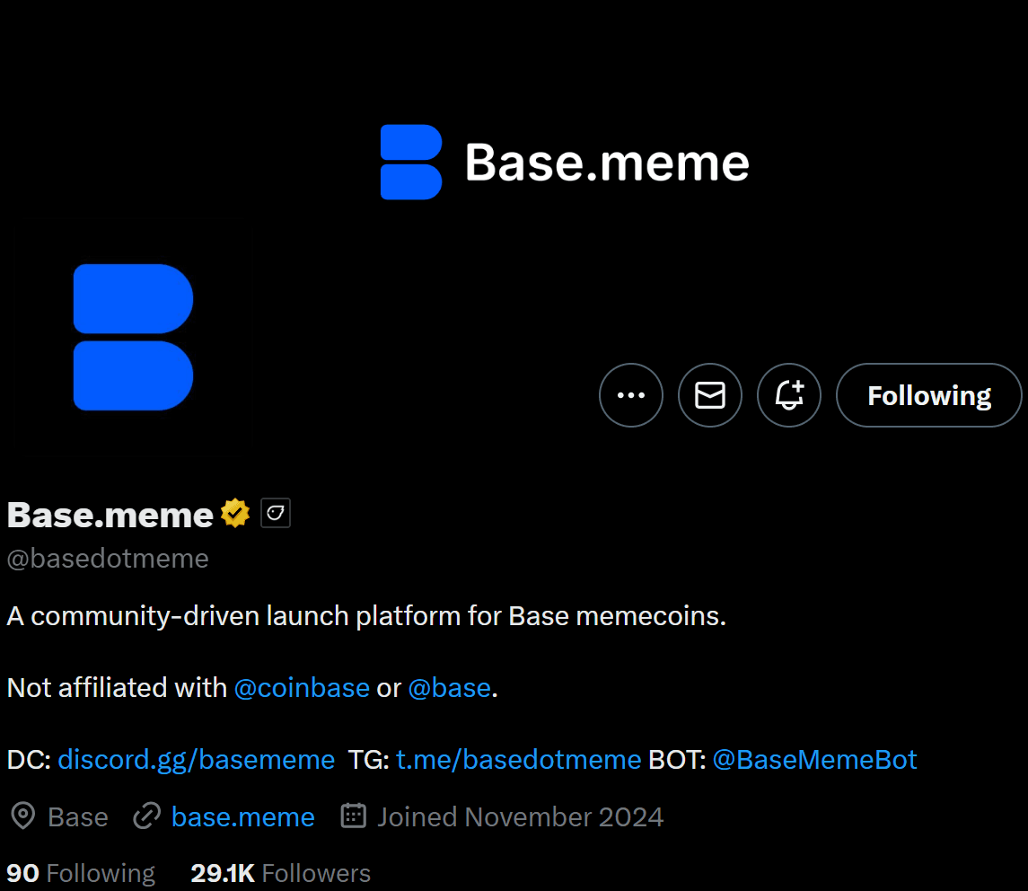 Base.Meme Launchpad: Meme Coins auf Base erstellen 2025