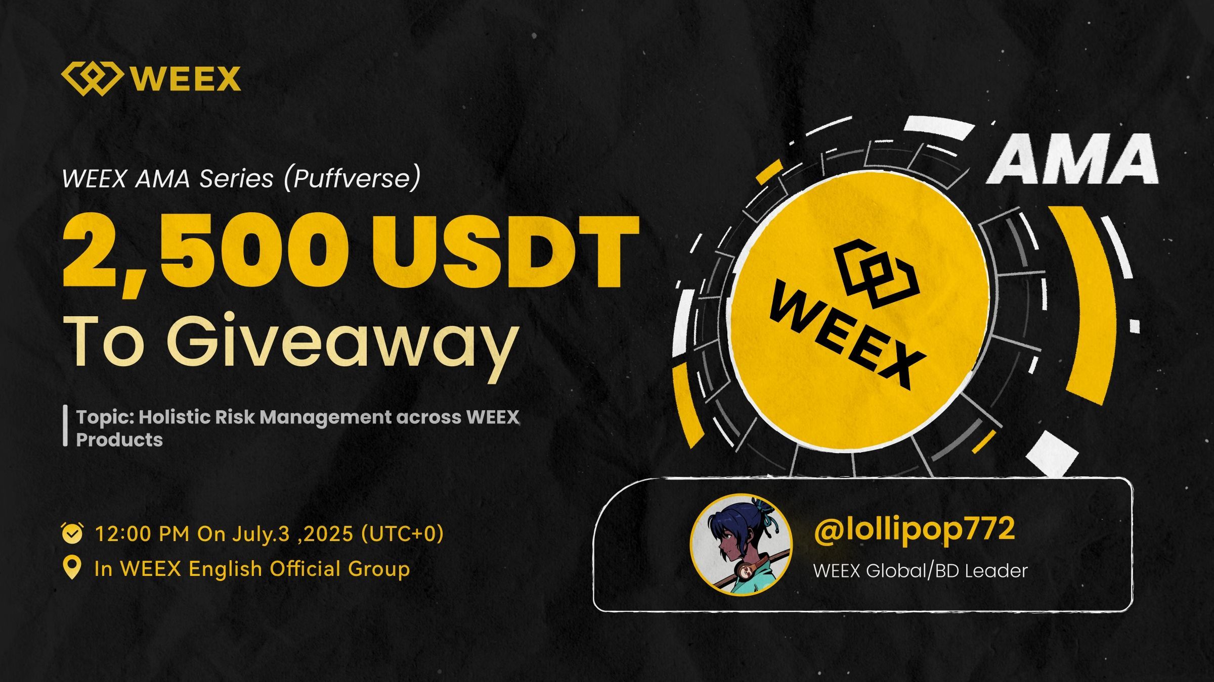 WEEX AMA Recap: Holistic Risk Management Across WEEX Products