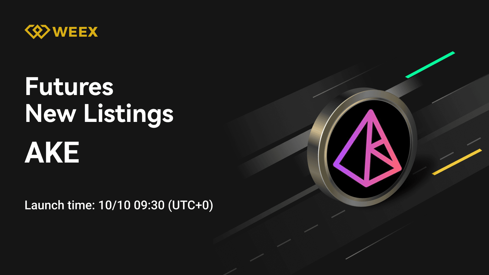 AKE USDT Futures Now Live on WEEX Exchange for Trading