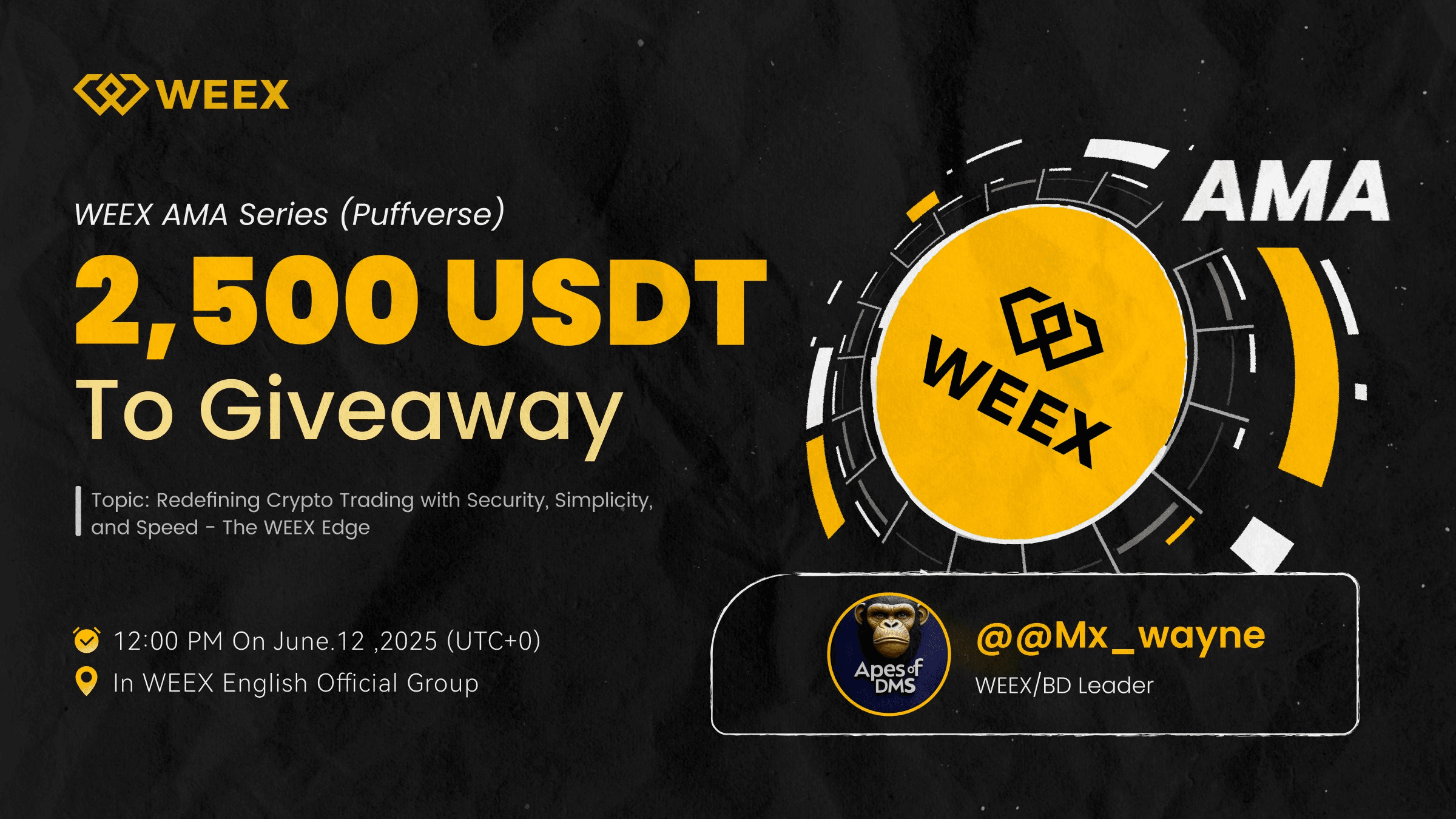 WEEX AMA Recap: Redefining Crypto Trading with Security, Simplicity, and Speed