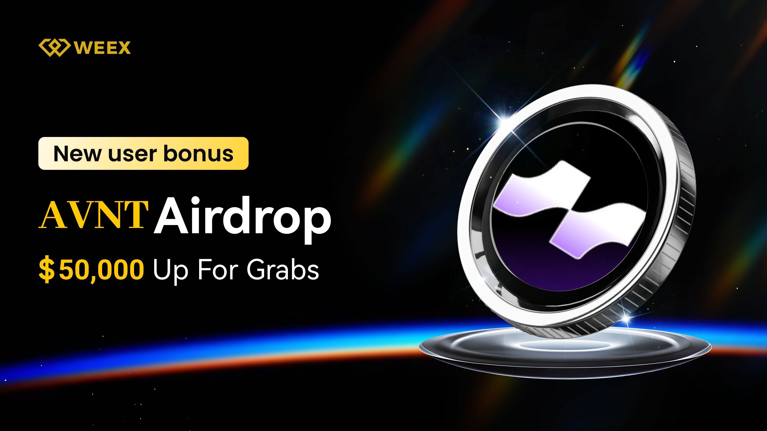 WEEX Exchange Kicks Off 0,000 AVNT Airdrop for New Users in September 2025