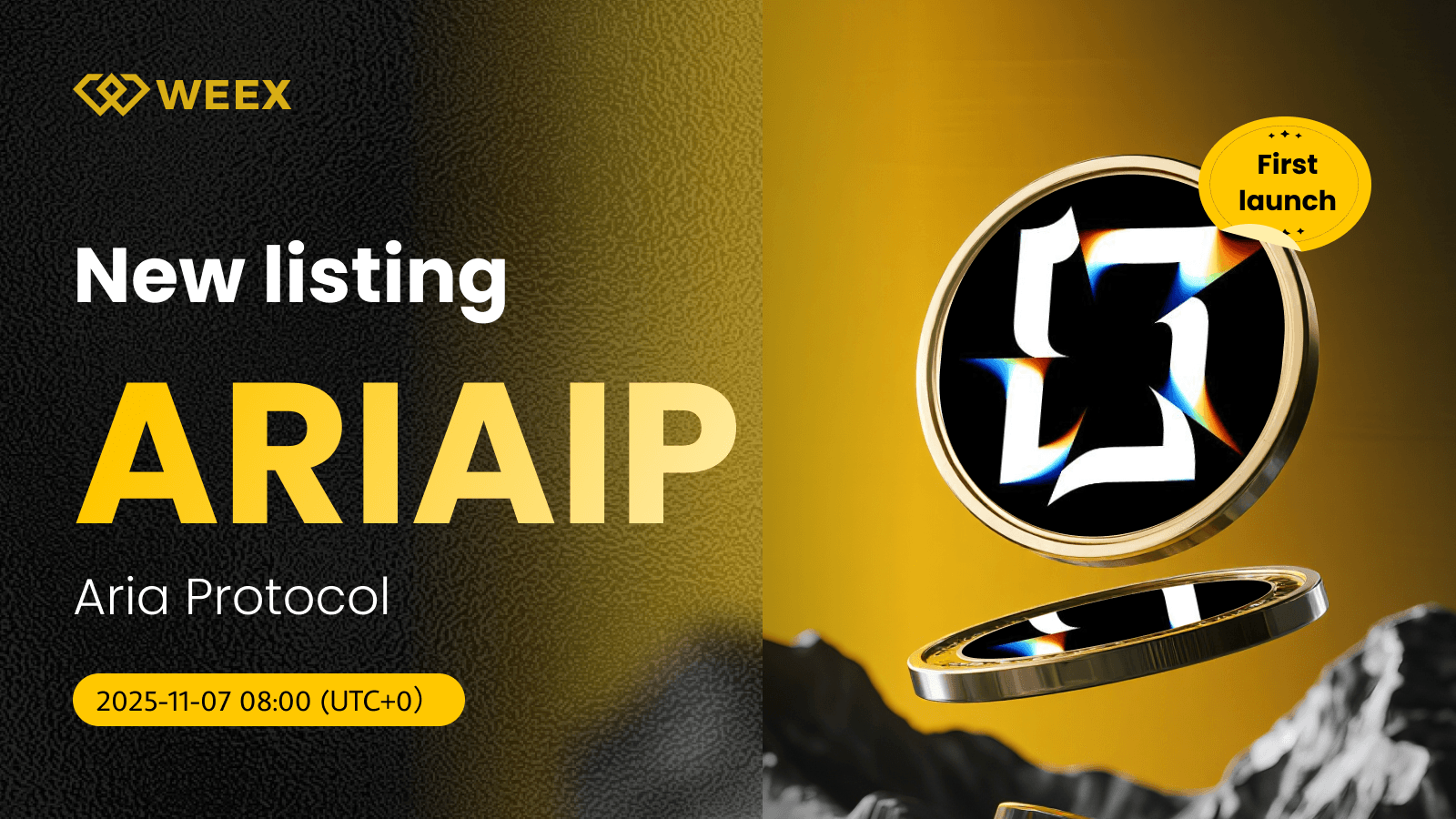 ARIAIP USDT Debuts on WEEX Spot: Aria Protocol