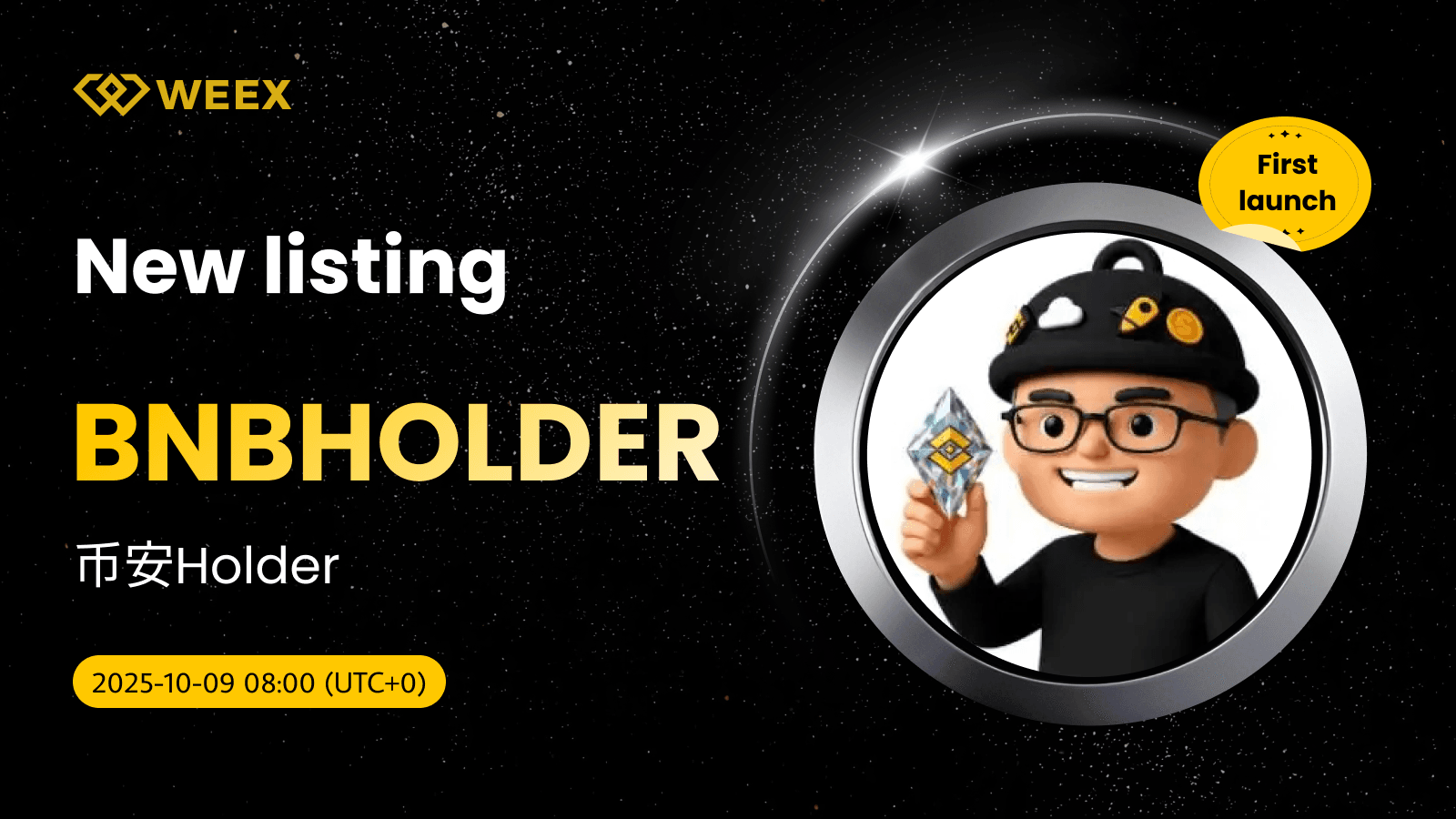 BNBHOLDER USDT Trading Live Now on WEEX