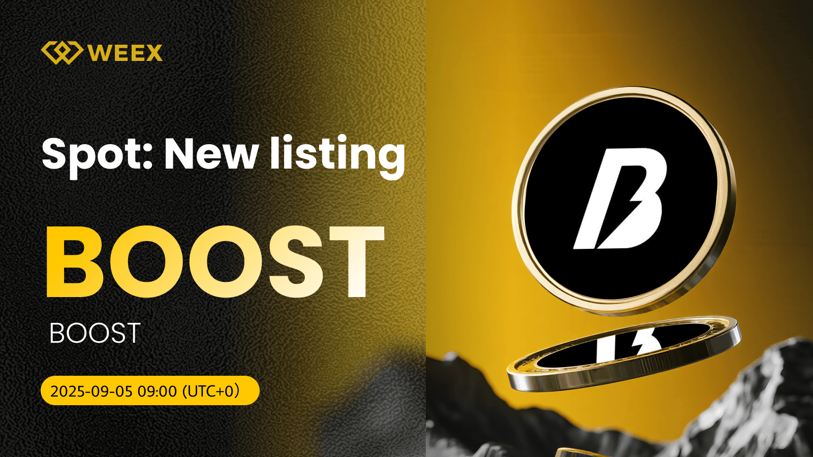BOOST USDT Now Trading on WEEX Spot