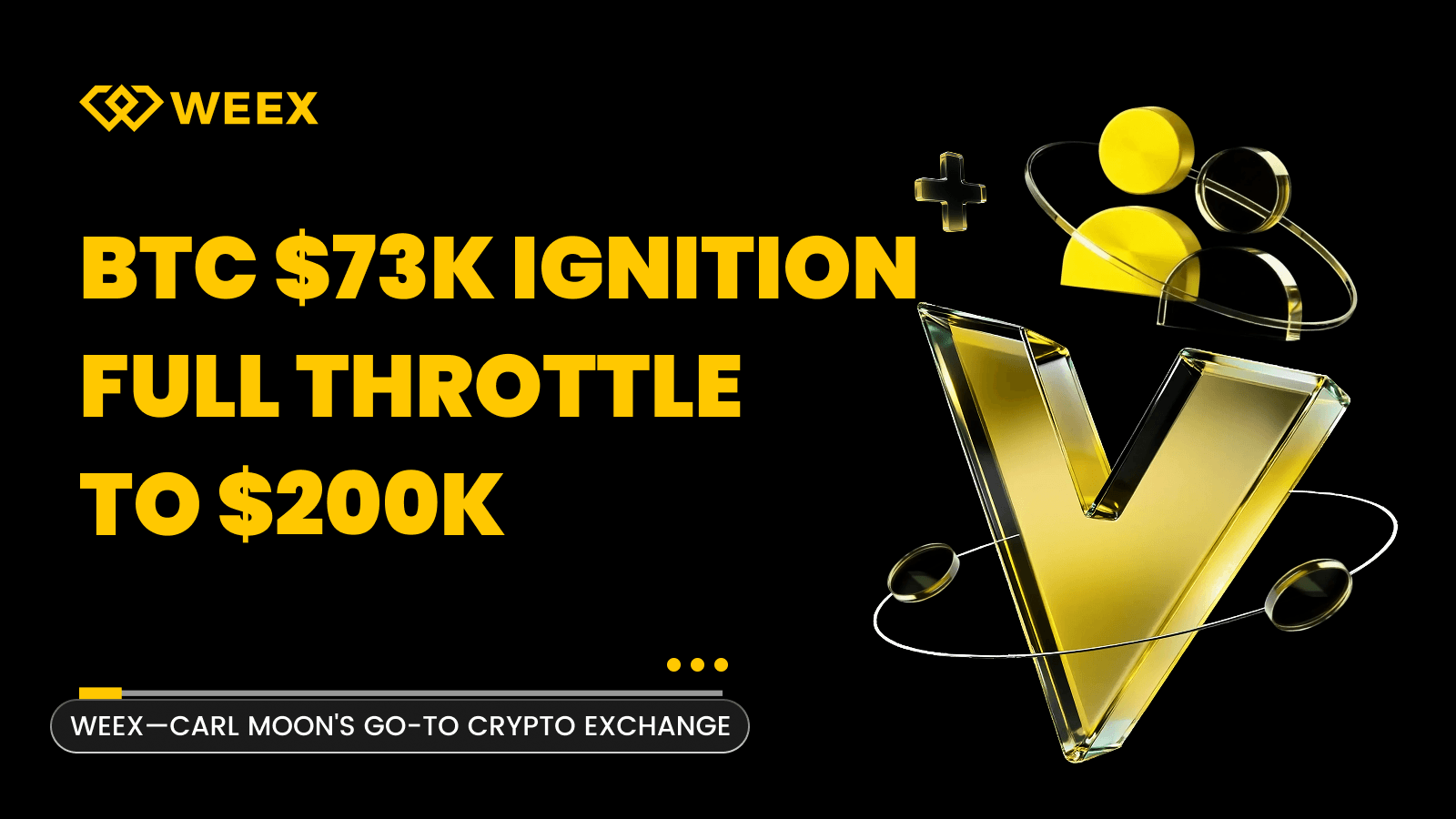 Bitcoin Hits $73,000 Triggering 27M Short Liquidation | Carl Moon: 00,000 is the Target