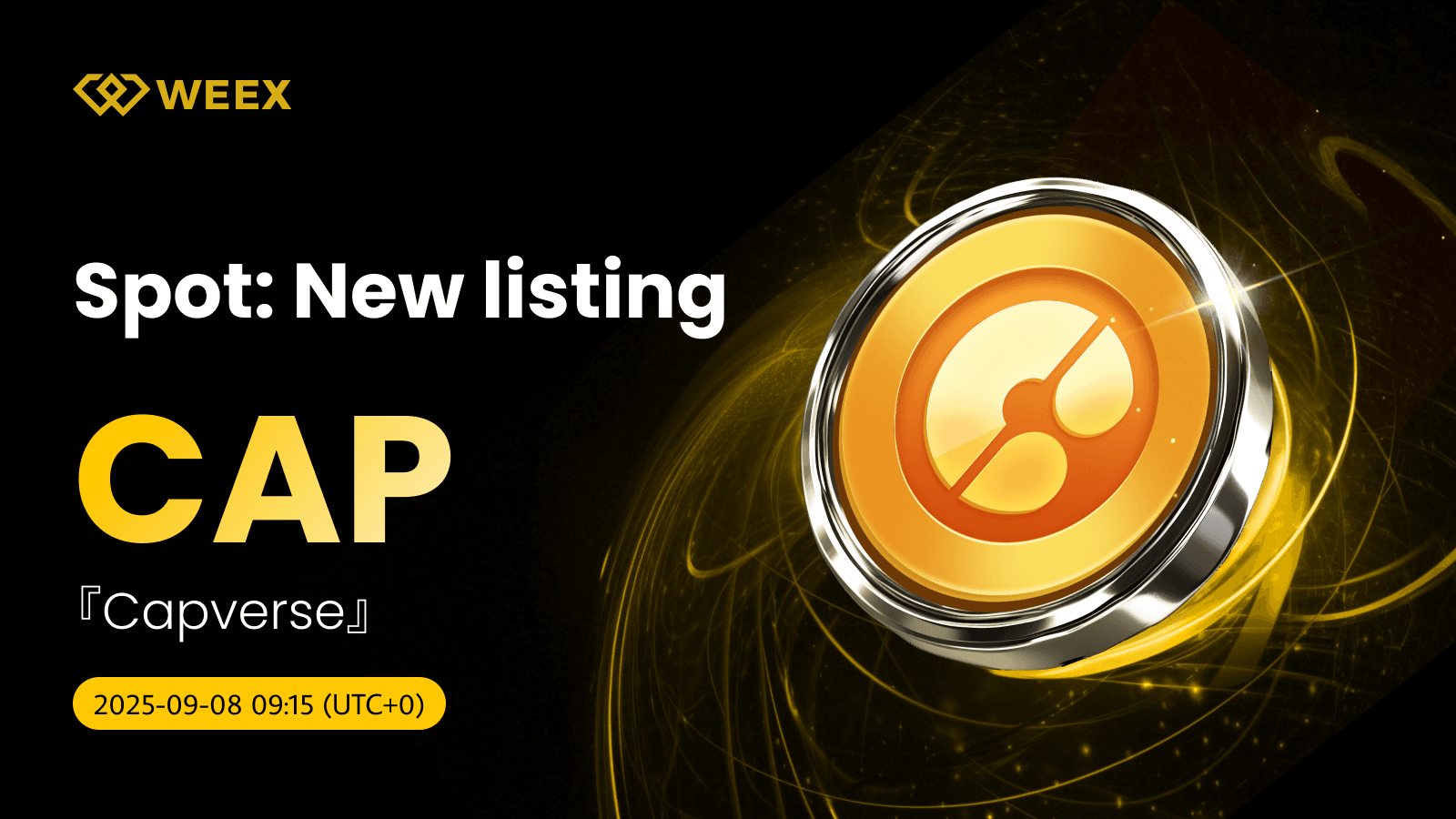 CAP USDT Goes Live on WEEX: Trade Capverse (CAP) GameFi Coin