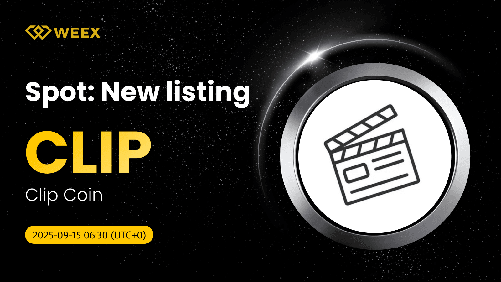 CLIP USDT Now Live: Trade Clip Coin on WEEX Spot