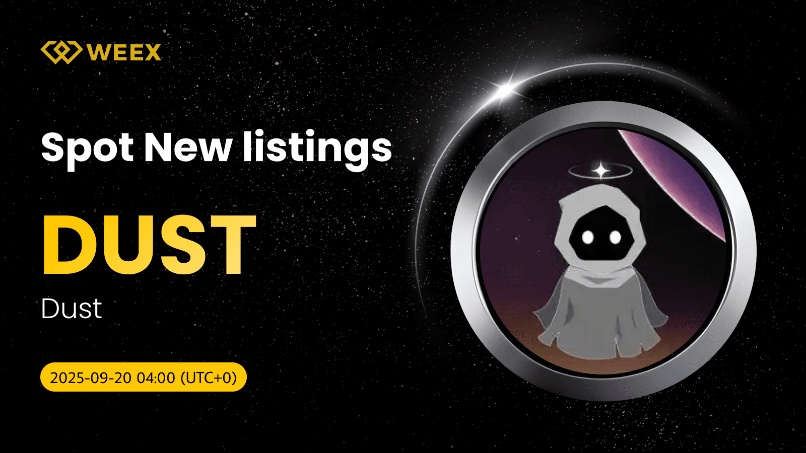 DUST USDT Pair Debuts on WEEX for Spot Trading