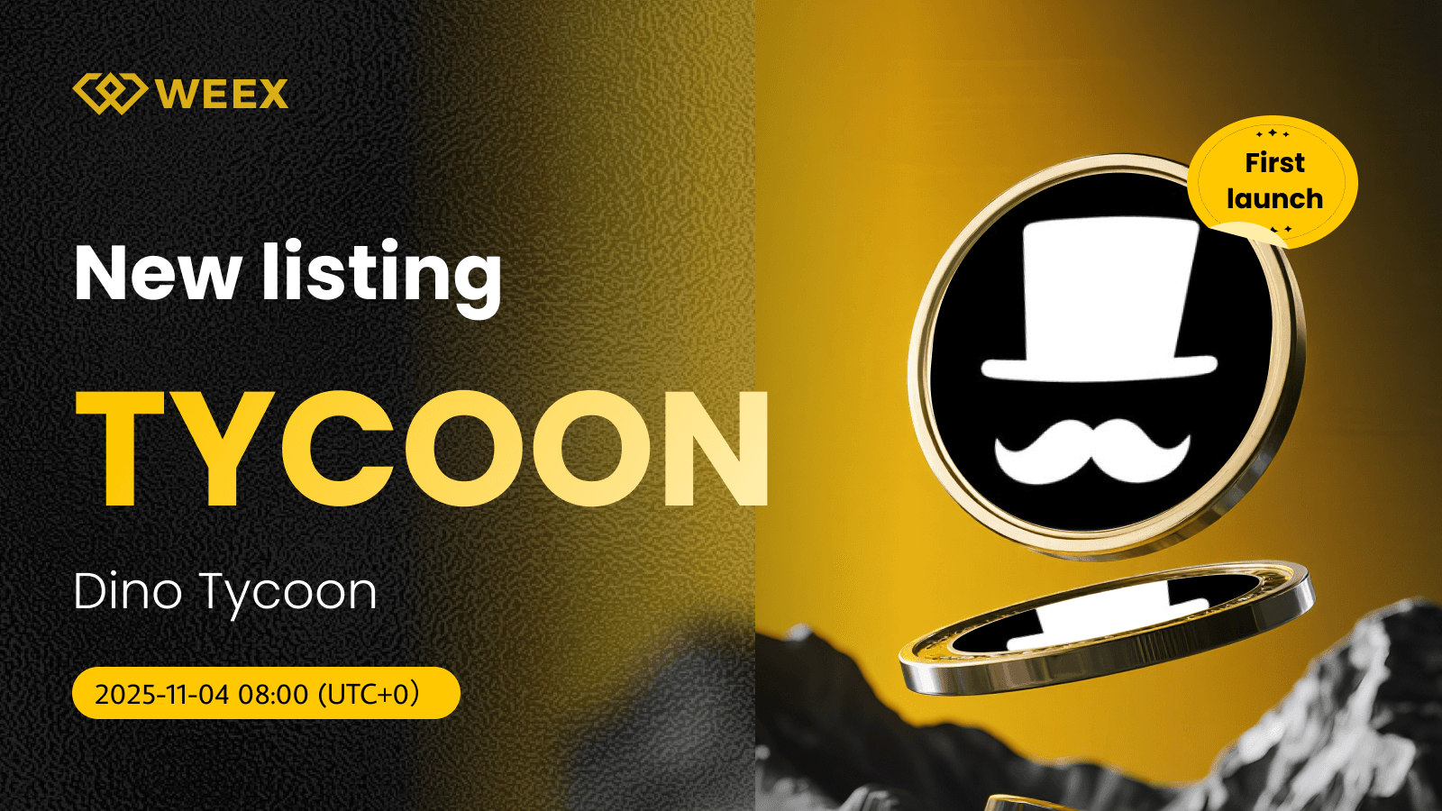 TYCOON USDT Spot Trading Is Now Live on WEEX Exchange