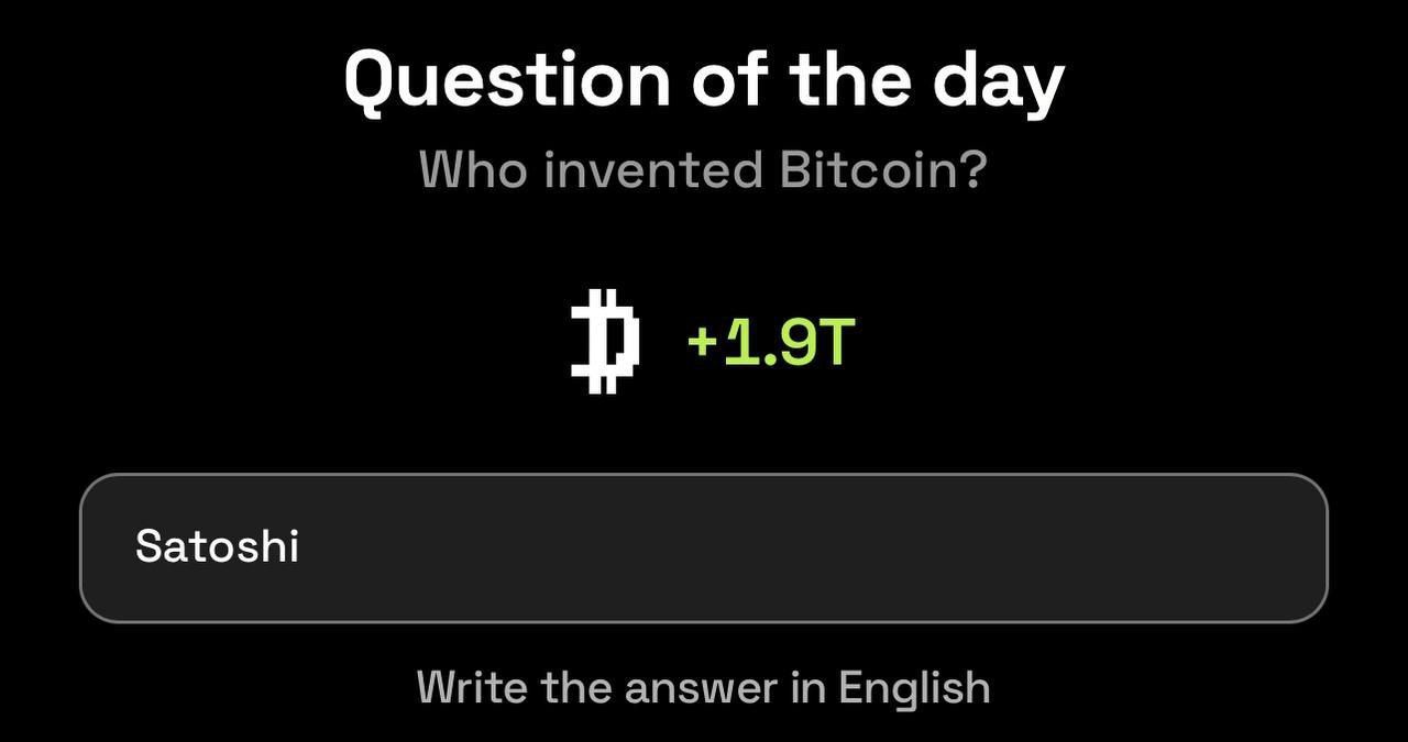 Dropee Pregunta del día 18-19 de marzo: ¿Quién inventó Bitcoin?