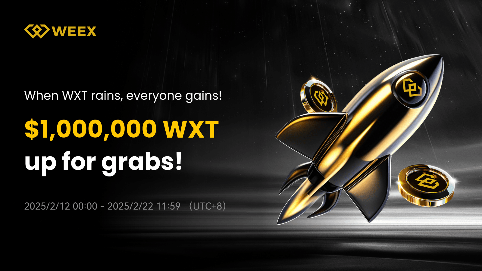 WEEX Weekly Highlights (02/07 - 02/14, 2025): New Trading Pairs, Airdrop Rewards & Market Trends