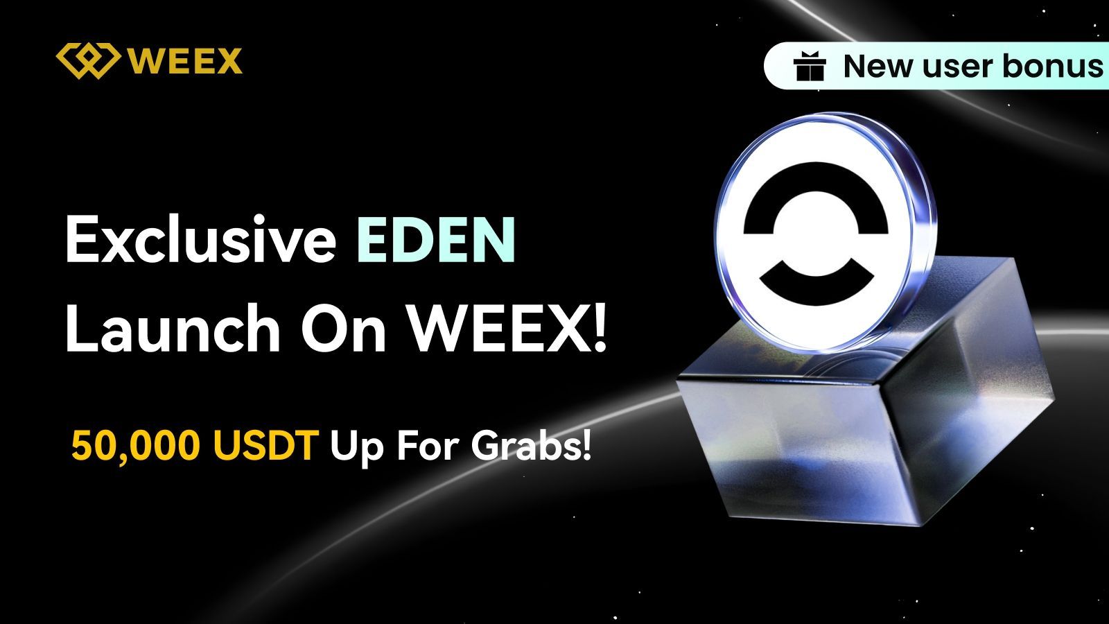 Exclusive EDEN Token Launch Airdrop on WEEX Exchange: Seize 0K in Crypto Rewards Before Oct 2