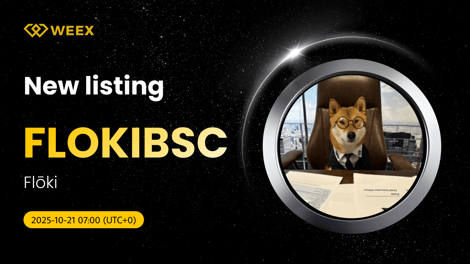 WEEX'te FLOKIBSC USDT Ticareti: Flōki (FLOKIBSC) Madeni Parası Listelendi