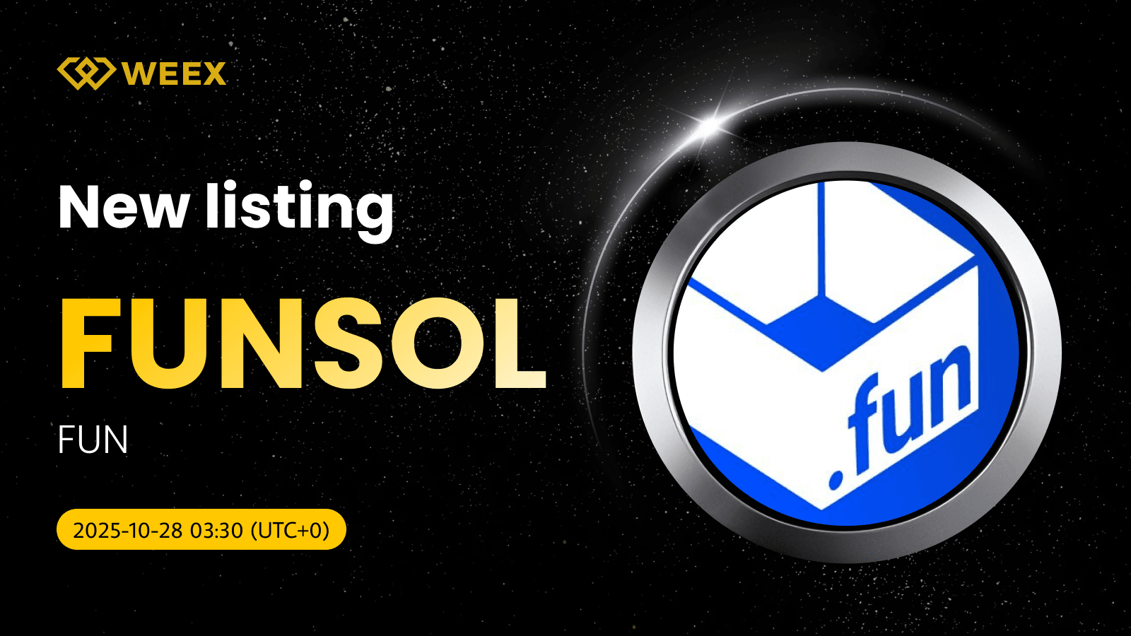 FUNSOL USDT Now Live on WEEX: Trade FUN (FUNSOL) Coin