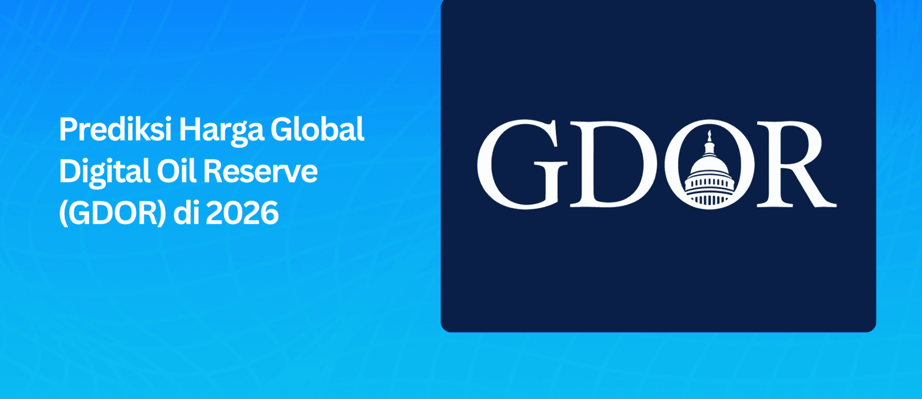 Global Digital Oil Reserve: What GDOR Traders Must Check