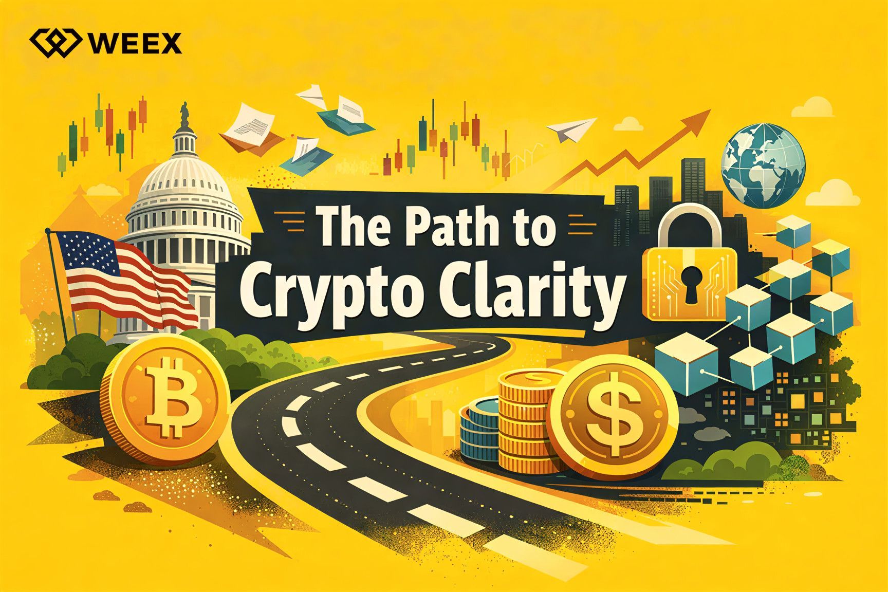 Закон CLARITY застопорился: Как восстание Coinbase против США. Правила криптовалюты могут заморозить рынок криптовалют (обновление 2026 года)