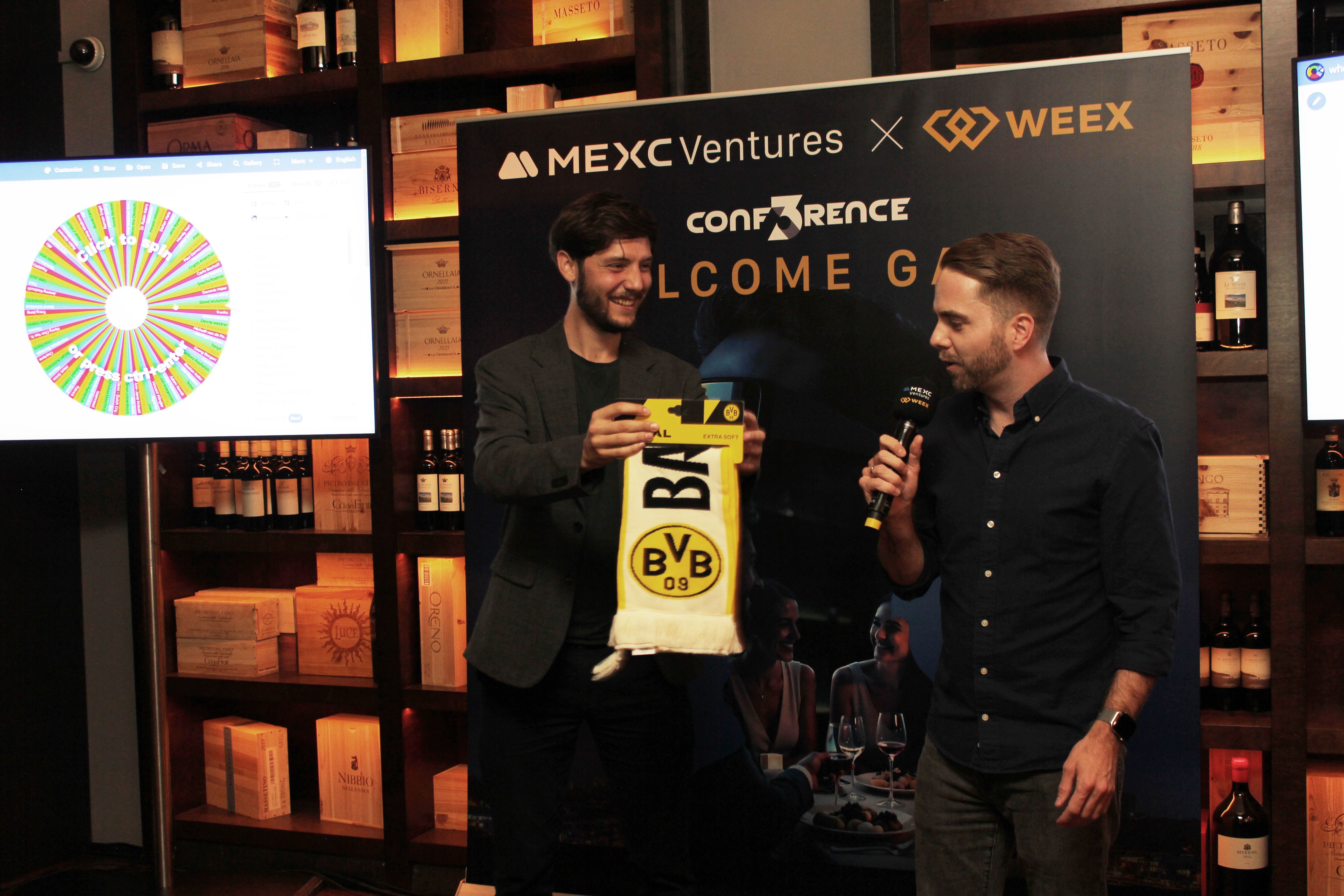 WEEX Shines at CONF3RENCE Dortmund 2025 Welcome Gala