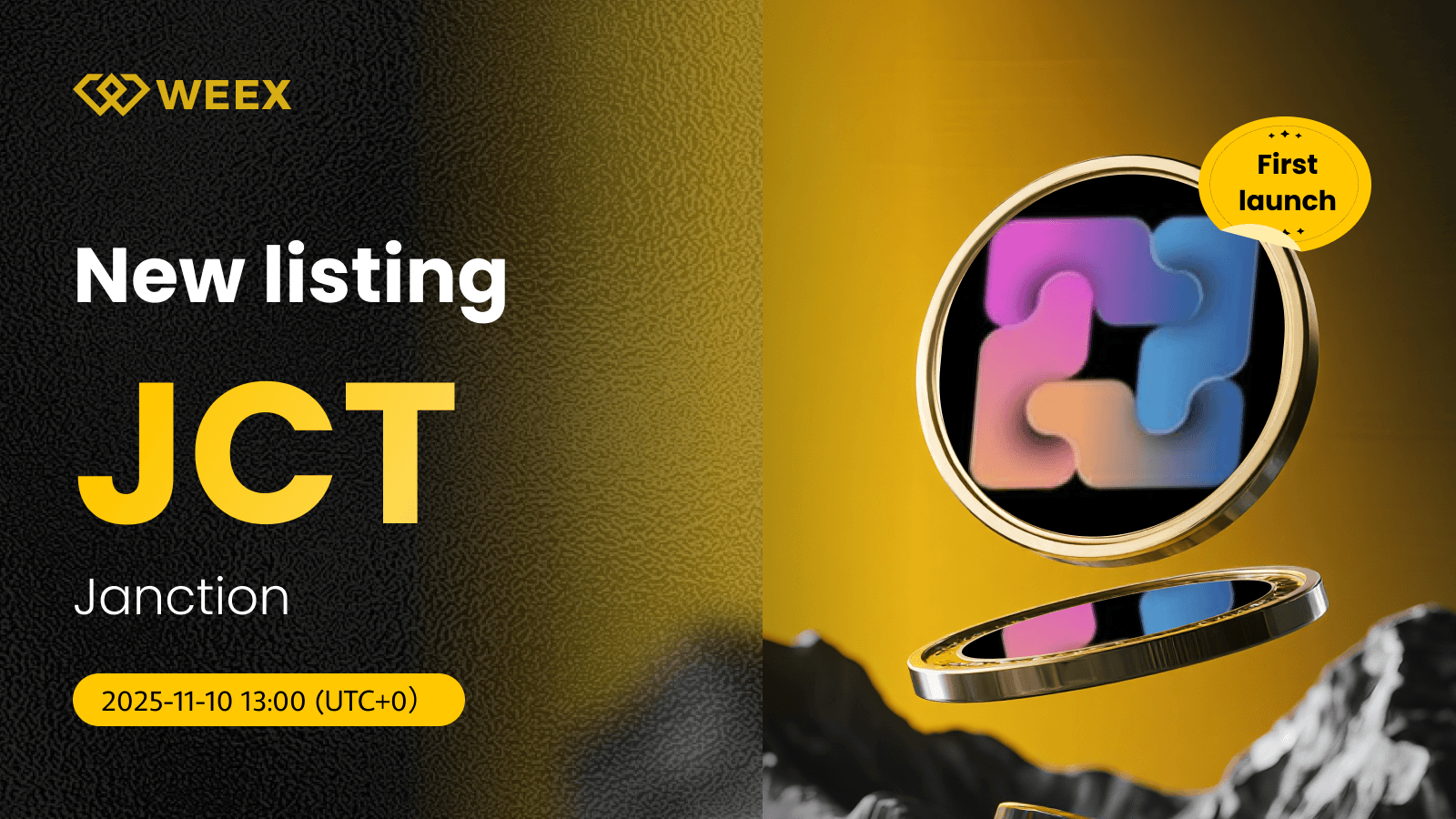 JCT USDT Launches on WEEX Spot: Janction (JCT) Coin Listing