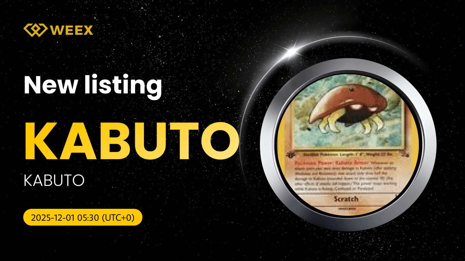 KABUTO USDT se cotiza en WEEX Exchange