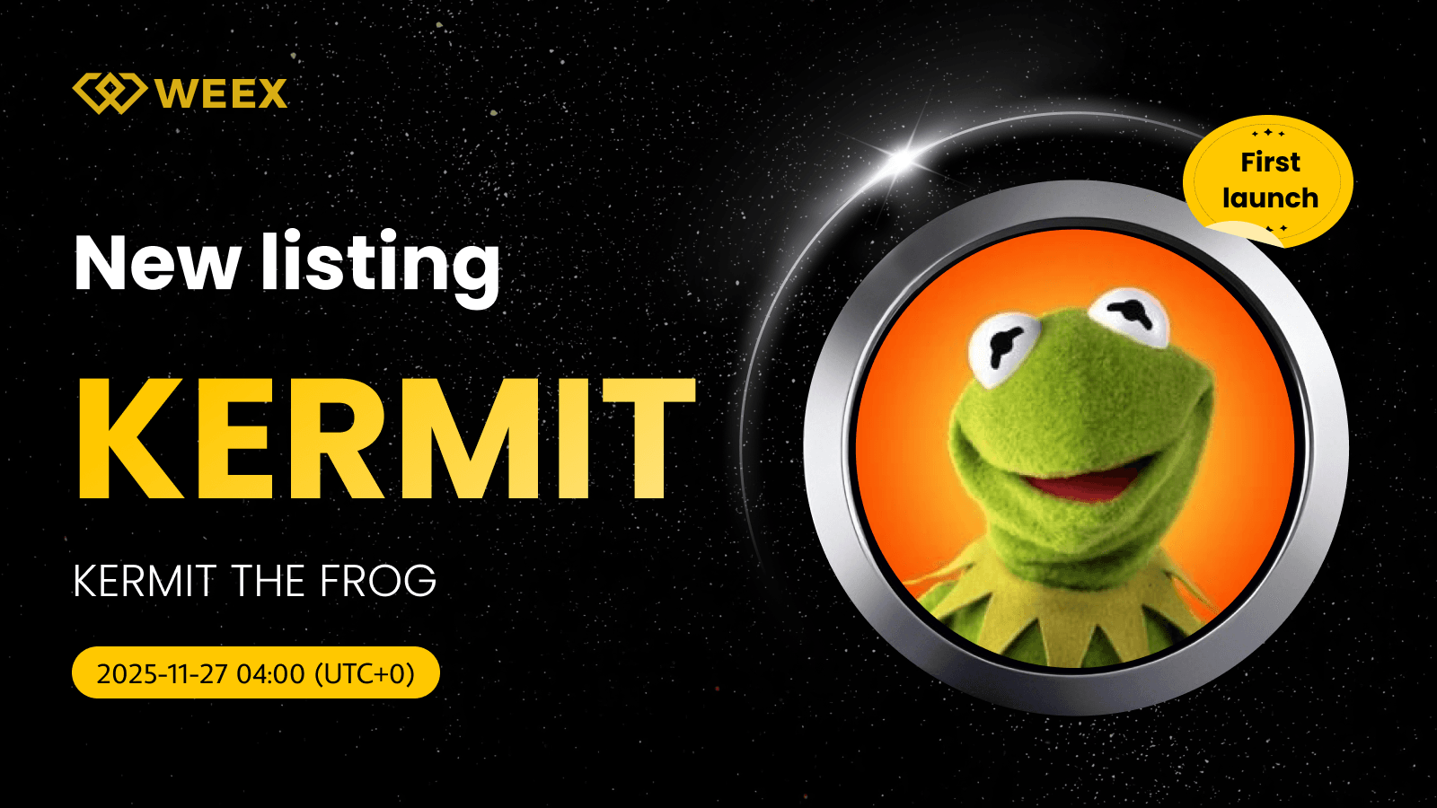 KERMIT USDT Spot Trading Live on WEEX: Buy KERMIT Coin Now