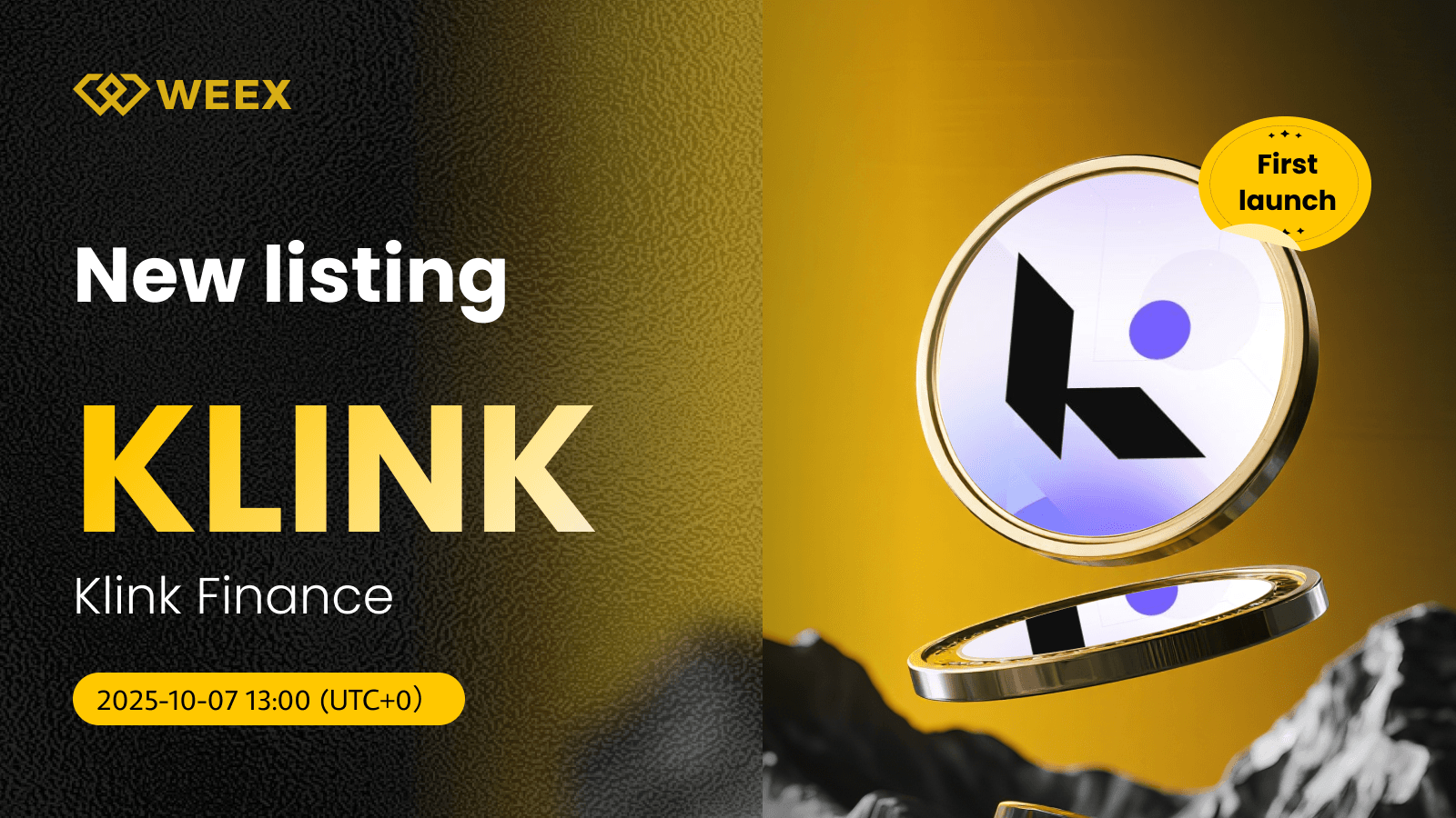 KLINK USDT World Premiere Listing on WEEX Spot Market