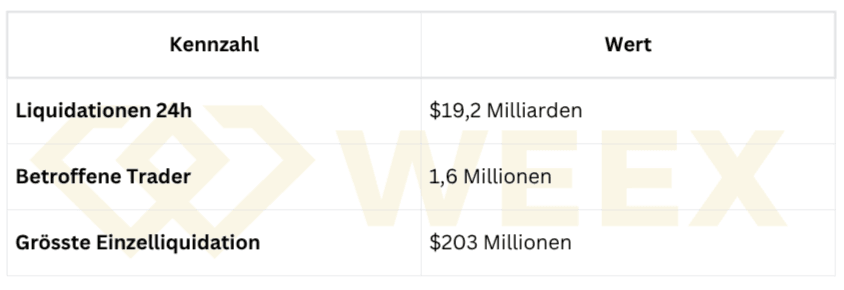 Bitcoin Crash Oktober 2025: Wie geht es weiter?