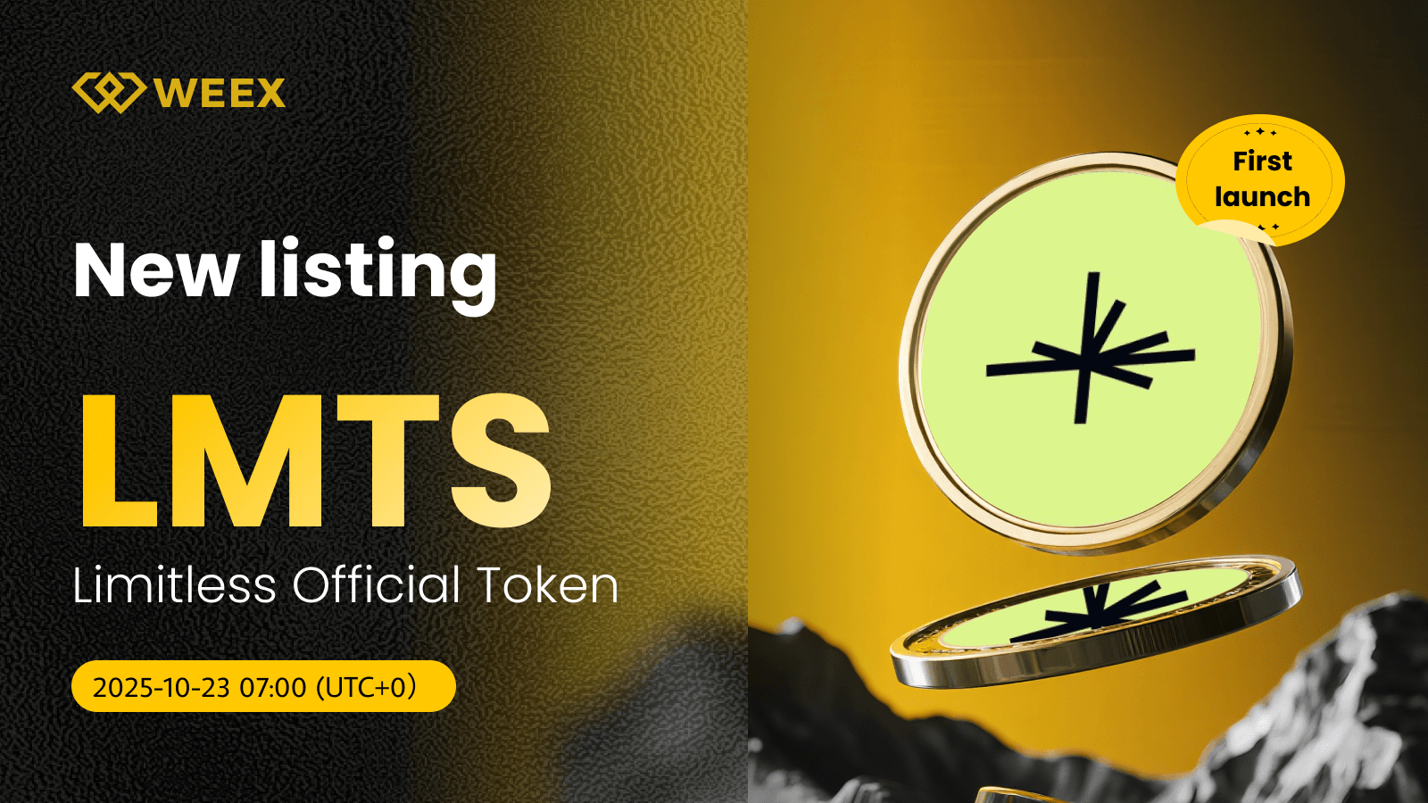 LMTS USDT Spot Listing: Limitless Official Token (LMTS) on WEEX