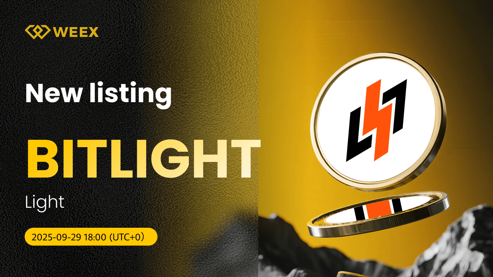 BITLIGHT USDT Spot Pair Now Trading on WEEX Exchange