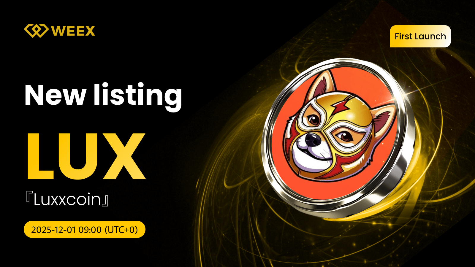 LUX USDT Trading Opens on WEEX: Luxxcoin (LUX) Coin Listed