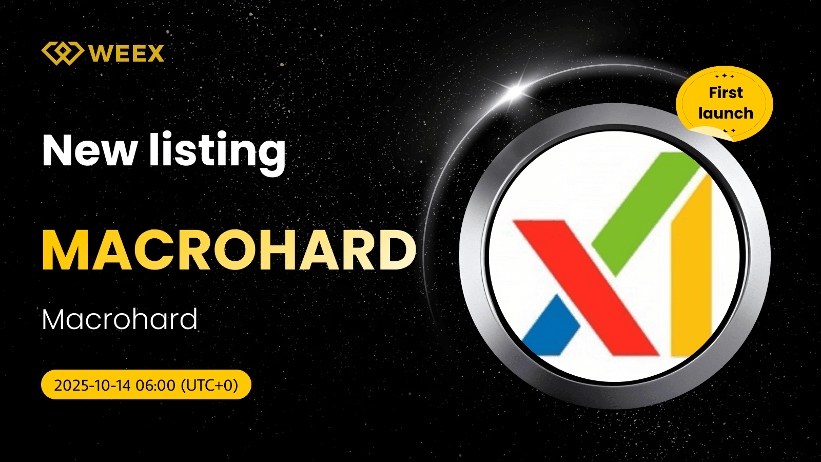 MACROHARD USDT is Now Live on WEEX for Spot Trading