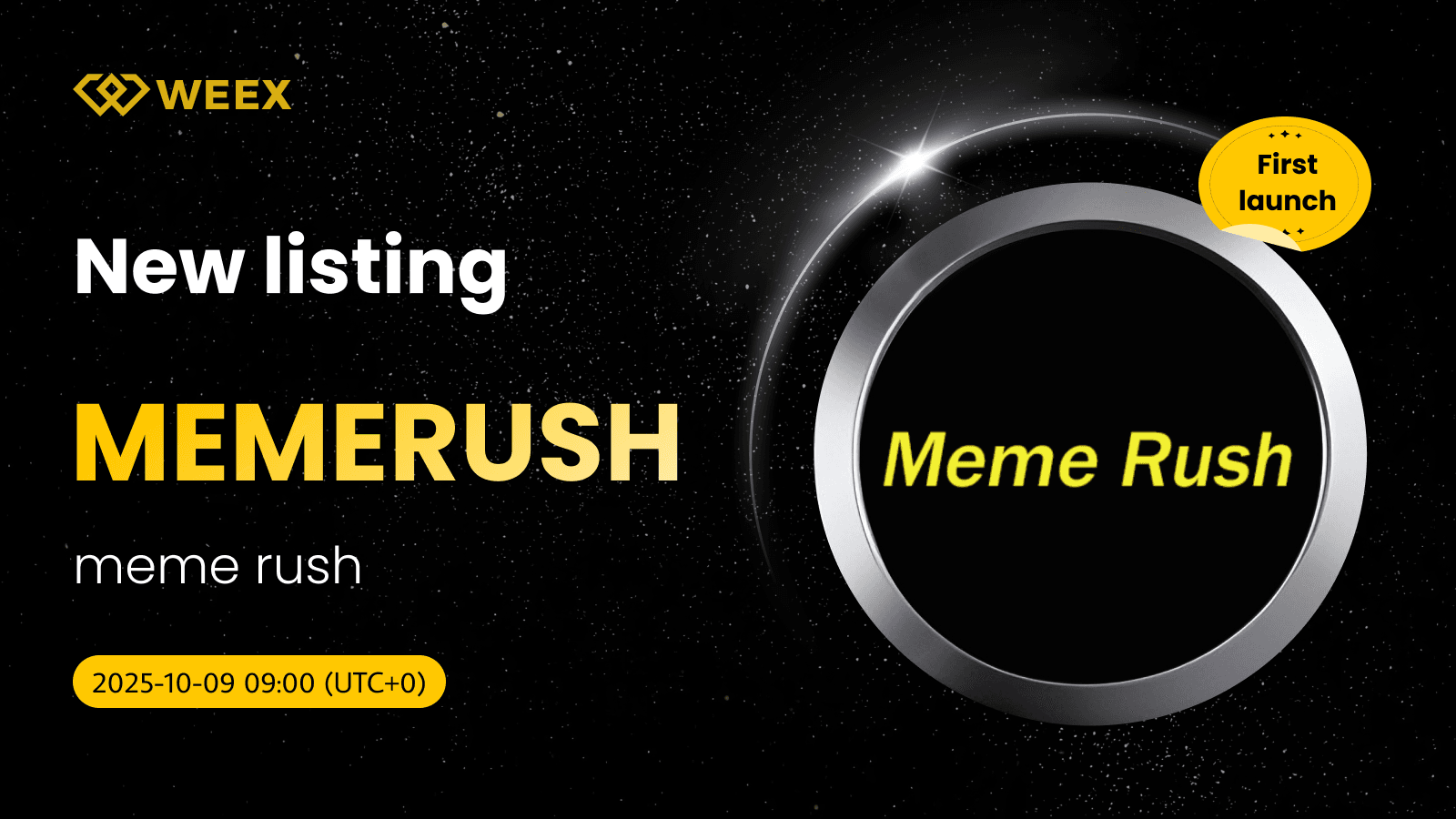 MEMERUSH USDT Trading Now Live on WEEX Exchange