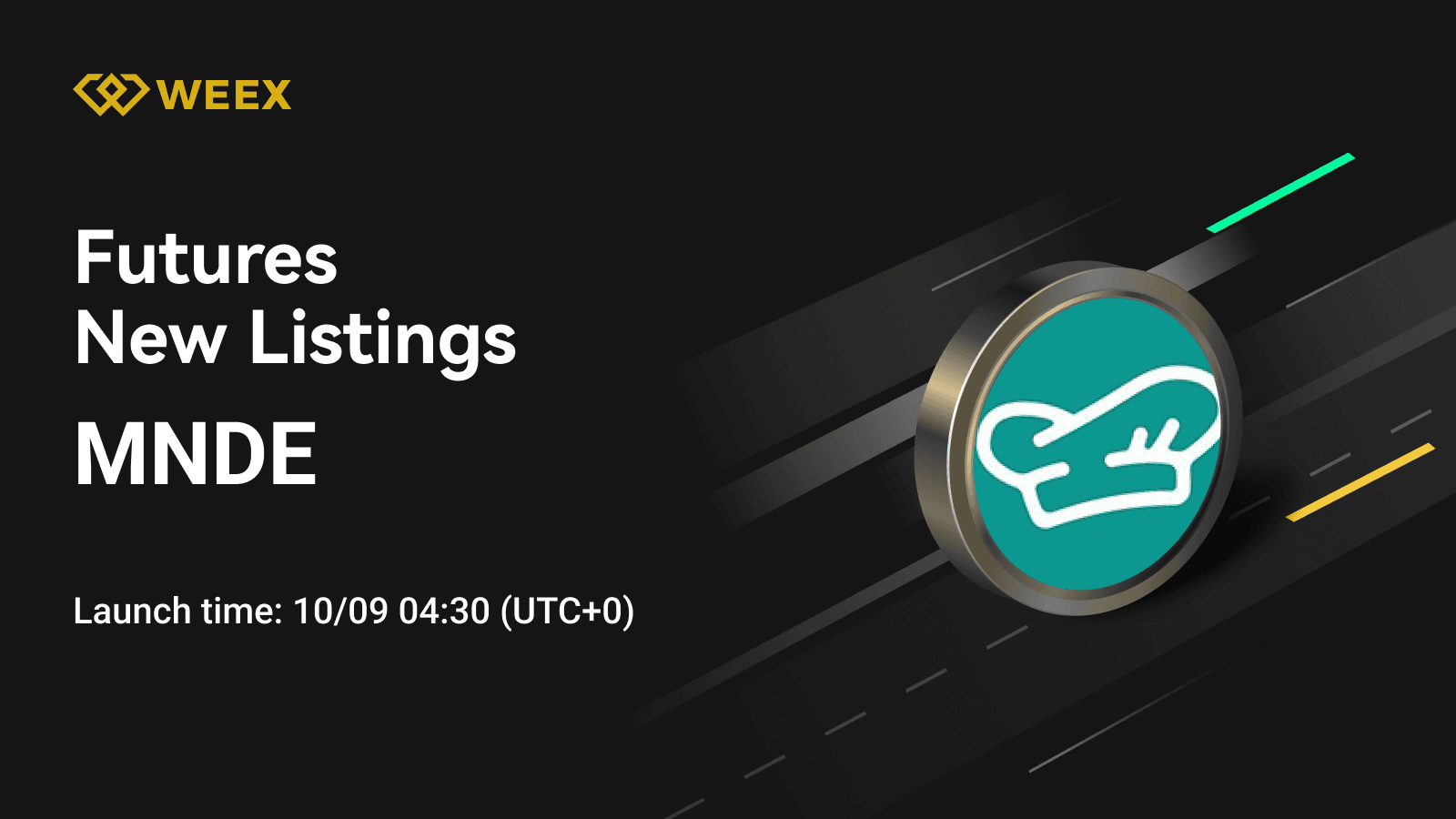 MNDE USDT Perpetual Futures Are Now on WEEX Exchange