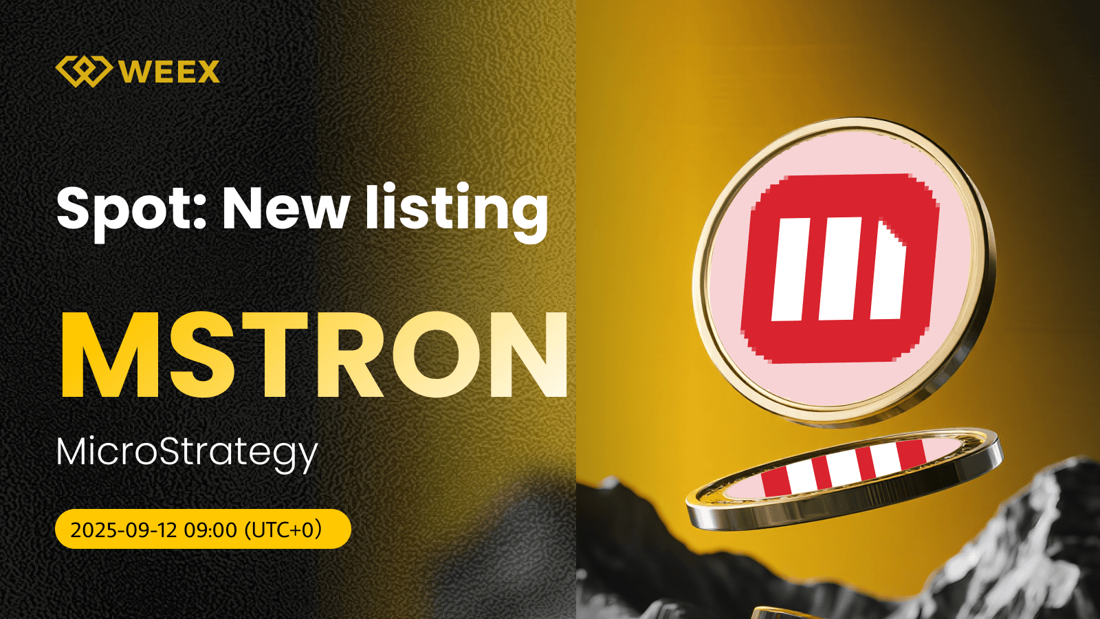 MSTRON USDT Trading Live on WEEX: MicroStrategy Coin