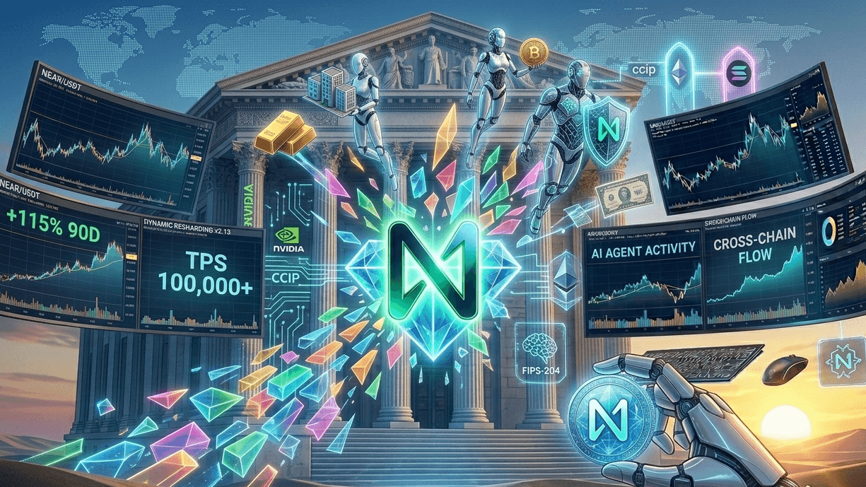 仮想通貨NEAR(ニアプロトコル)とは?AIブロックチェーンの仕組みと2026年最新動向、WEEXでの取引方法