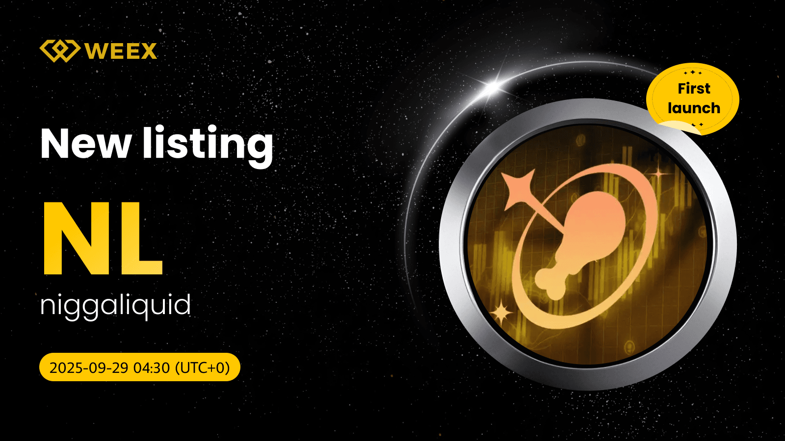 NL USDT Gets Listed on WEEX with niggaliquid (NL) Coin