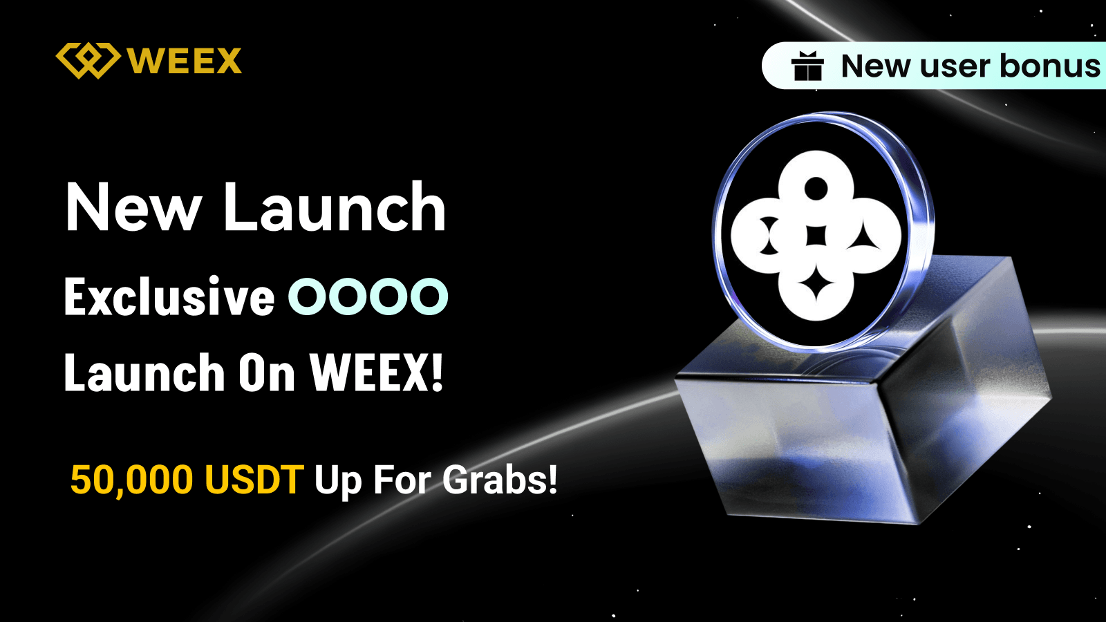 OOOO Airdrop: Share 50,000 USDT on WEEX Global Launch