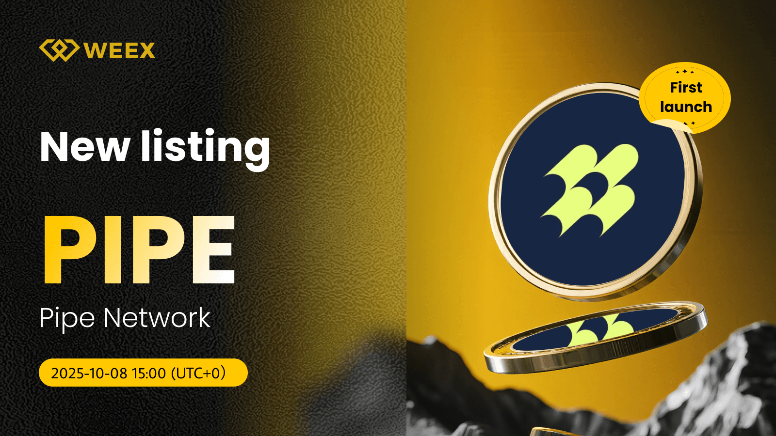 PIPE USDT Listed on WEEX: Trade Web3 Infrastructure