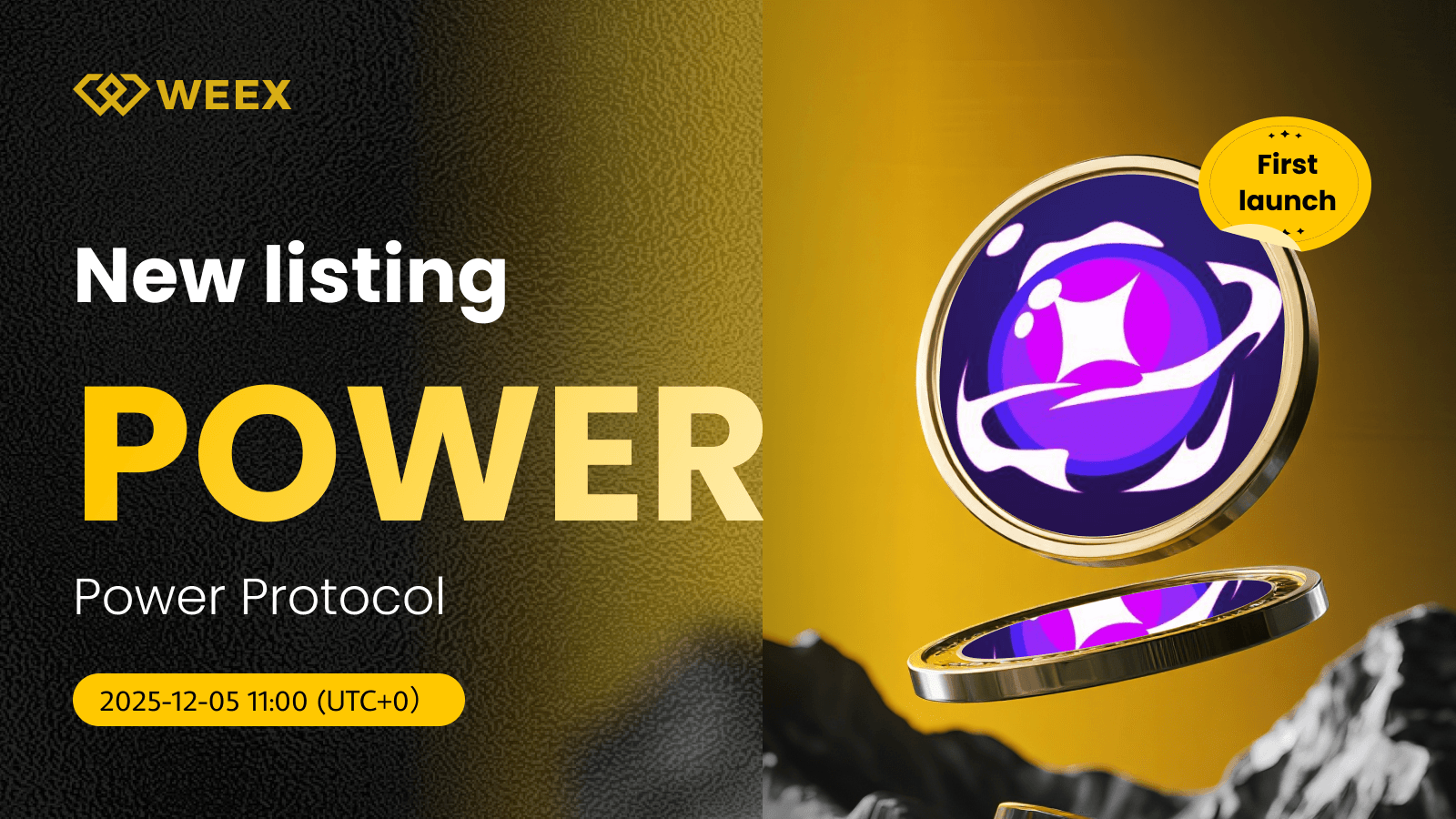 POWER USDT Pairs Live: Power Protocol Coin Listed on WEEX