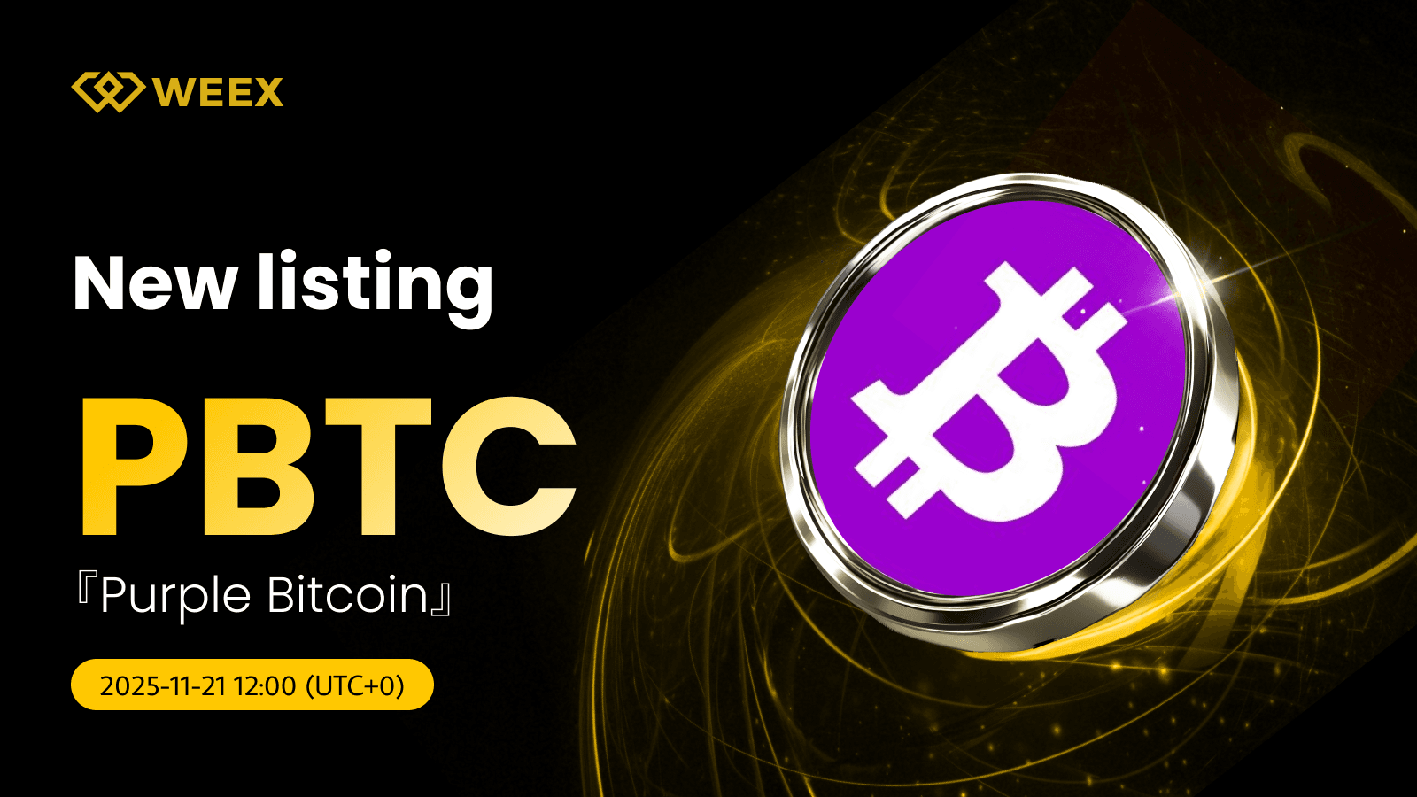 PBTC USDT Pair Listed on WEEX: Trade Purple Bitcoin Now