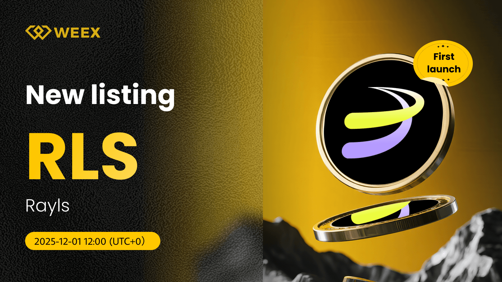 Rayls (RLS) Coin Gets Listed on WEEX with RLS USDT Spot Trading Pair