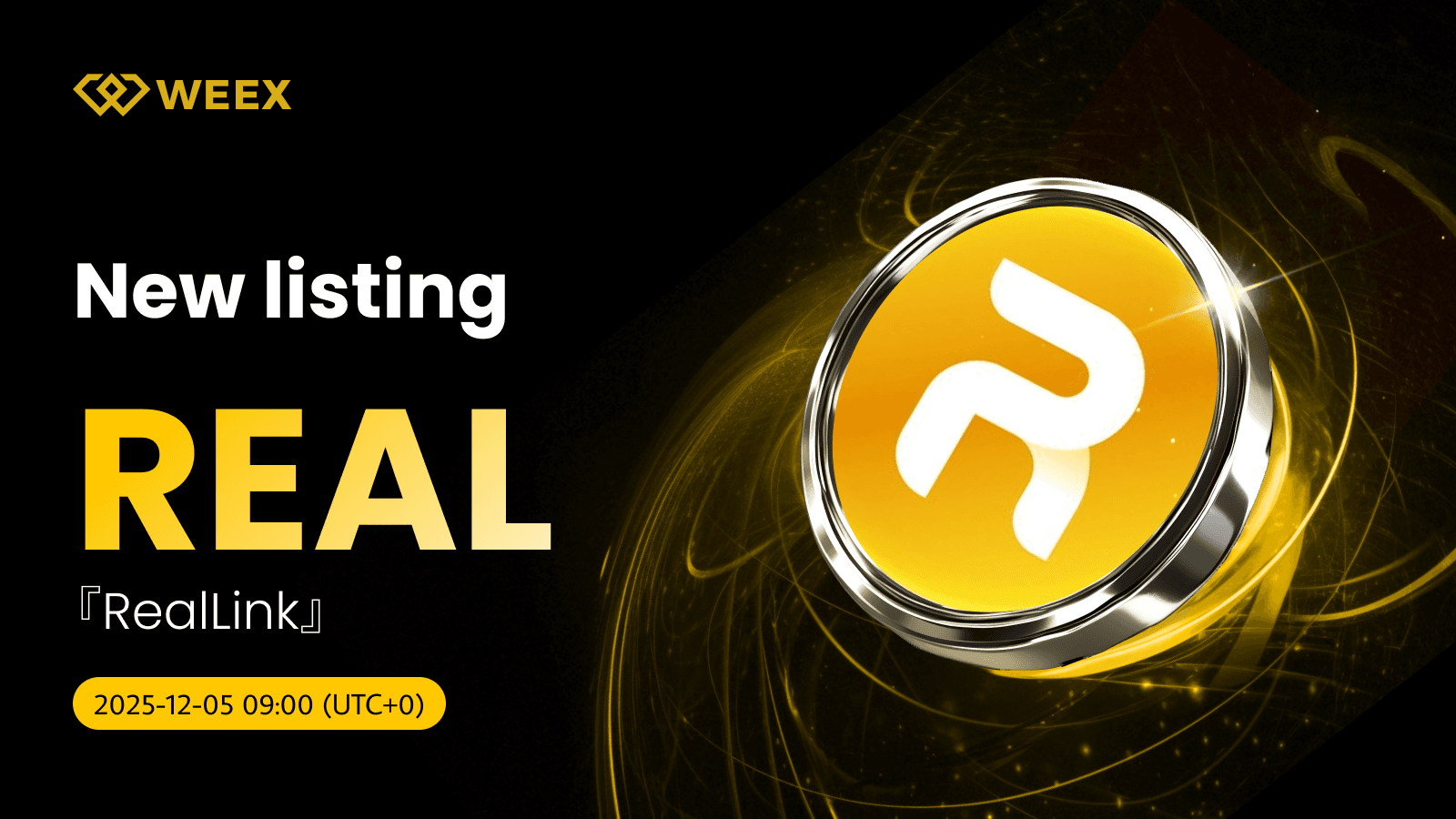 REAL USDT Trading: RealLink (REAL) Coin Listing on WEEX