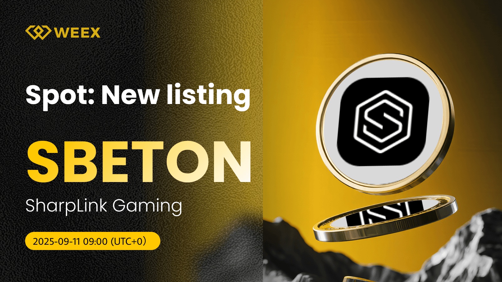 SBETON USDT Now Live: Trade SharpLink Gaming on WEEX