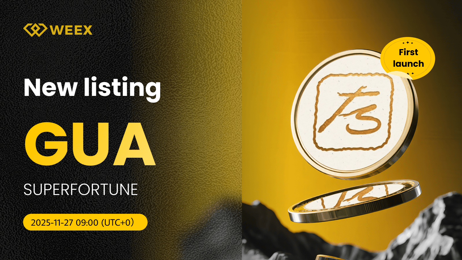 GUA USDT Trading: SUPERFORTUNE (GUA) Coin Lists on WEEX